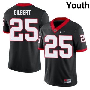 Jontae Gilbert #25 Black Youth Bulldog Nation Official Jerseys 342636-528