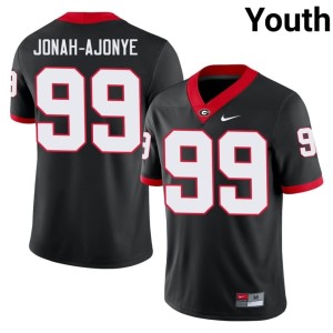 Joseph Jonah-Ajonye Game #99 Youth Black UGA Jerseys 117885-945