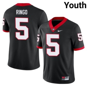 Kelee Ringo Black Youth #5 Football Georgia Jersey 140708-171