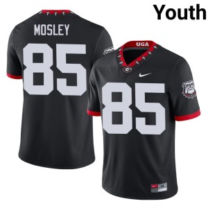 Ryan Mosley Black Youth DGDs High School #85 Mascot 100th Anniversary Jerseys 403754-252