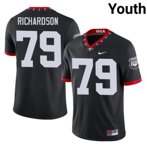 TyQuez Richardson Youth Mascot 100th Anniversary #79 2026-27 Black Go Dawgs Jerseys 457909-523