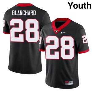 Walter Blanchard Youth Damn Good Dawgs 2026-27 #28 Black Jersey 962492-885