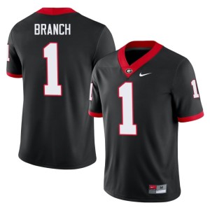 Zachariah Branch #1 Men's Black Damn Good Dawgs Game Jersey 799869-372